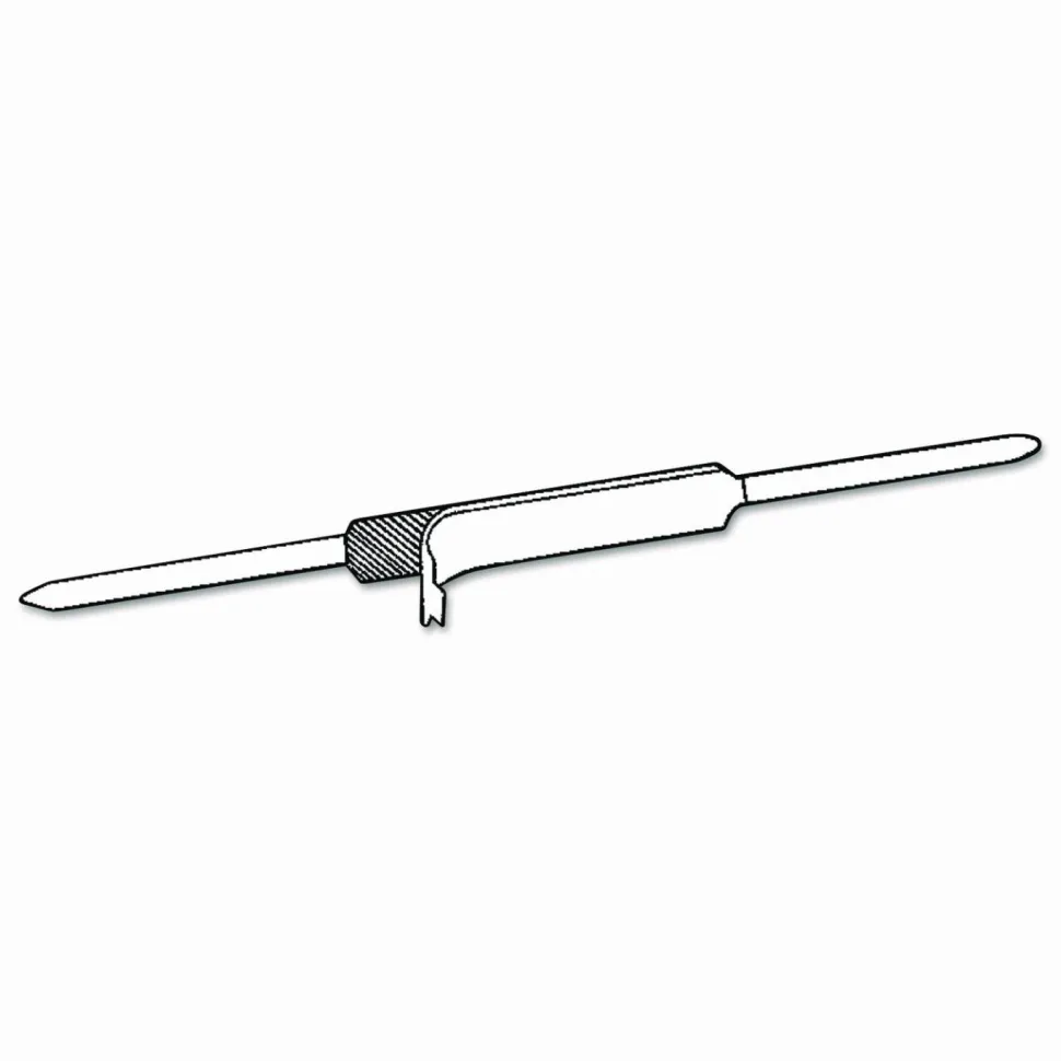 ACCO Economy Self-Adhesive Fasteners, 2 3/4 Long, Silver, Box Of 100