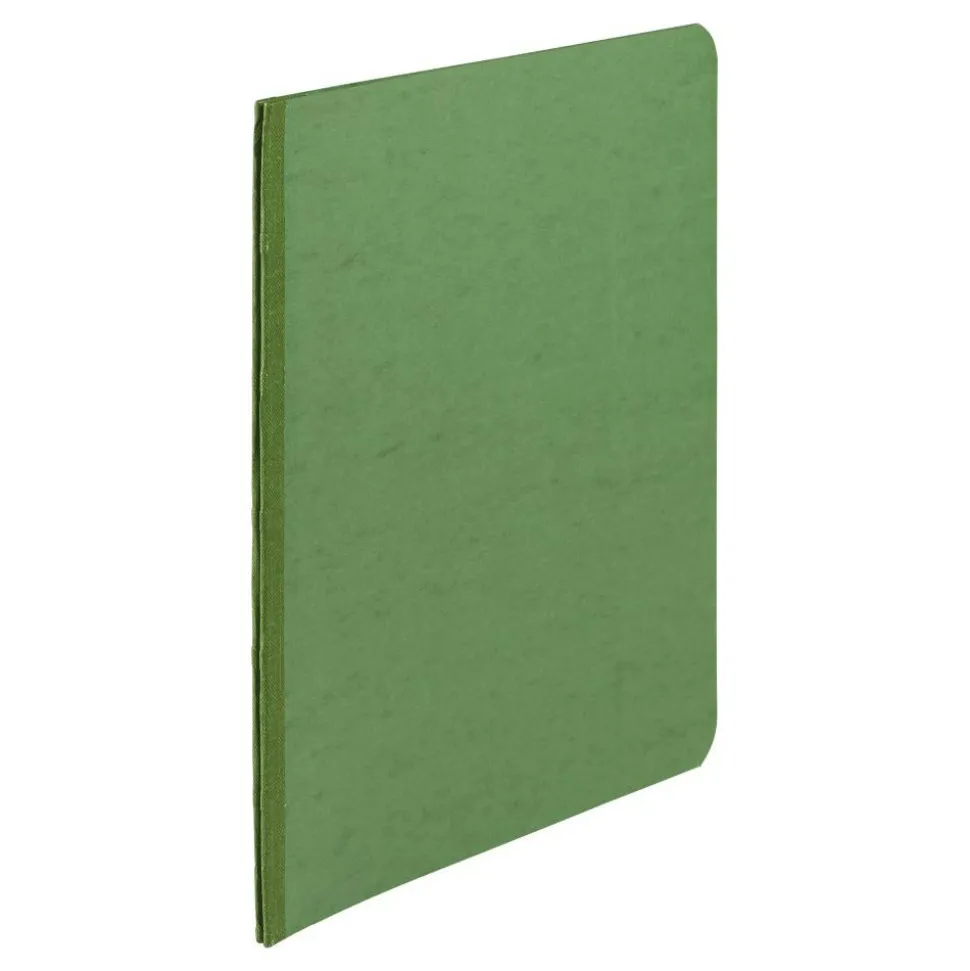 ACCO Presstex Binder, Side Bound, 11" x 8 1/2", 60% Recycled, Dark Green