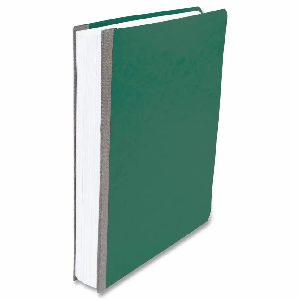 ACCO Presstex Binder, Side Bound, 11" x 8 1/2", 60% Recycled, Dark Green