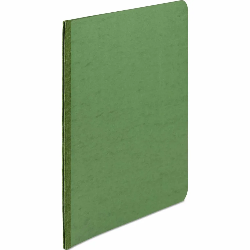 ACCO Presstex Binder, Side Bound, 11" x 8 1/2", 60% Recycled, Dark Green