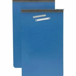 ACCO Presstex Top-Bound Report Binder, 2-3/4" CC, 8-1/2" x 14", 60% Recycled, Light Blue