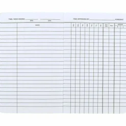 ACCO / Wilson Jones Foreman's Pocket-Size Time Book, 2 Pages Per Week, 6.75