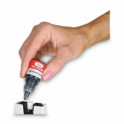 AccuStamp Refill Ink For Pre-Inked Stamps, Red