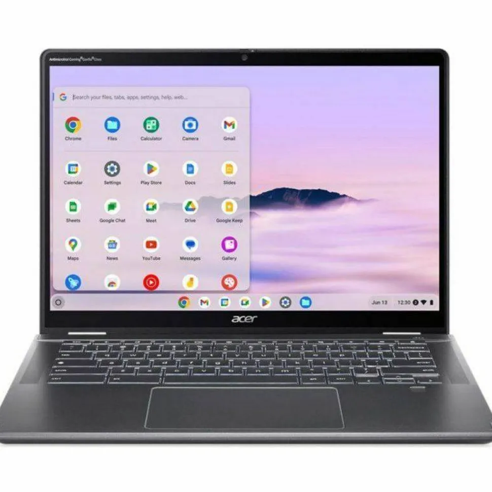Acer Chromebook Plus Spin 514 CPE594-1N CPE594-1N-72XK 14" Touchscreen Convertible 2 in 1 Chromebook - WUXGA - 60 Hz - Intel Core 7 150U - 16 GB - 256 GB SSD - English (US) Keyboard - Iron