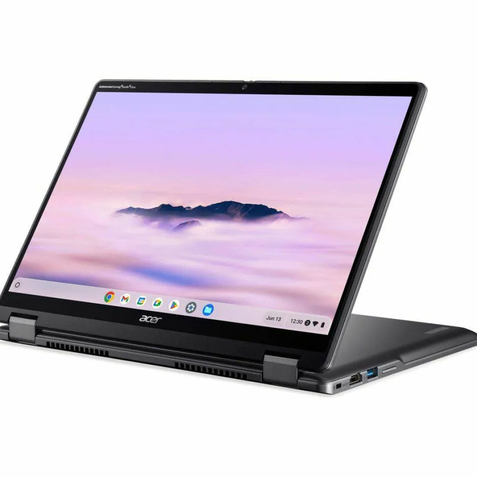 Acer Chromebook Plus Spin 514 CPE594-1N CPE594-1N-72XK 14" Touchscreen Convertible 2 in 1 Chromebook - WUXGA - 60 Hz - Intel Core 7 150U - 16 GB - 256 GB SSD - English (US) Keyboard - Iron