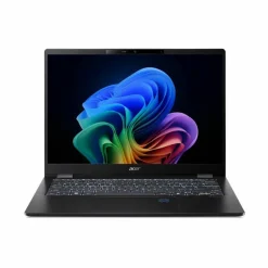 Acer TravelMate P6 14 AI TMP614-54 TMP614-54-783T 14" Copilot+ PC Notebook - WQXGA+ - 120 Hz - Intel Core Ultra 7 268V - 32 GB - 1 TB SSD - English Keyboard - Black