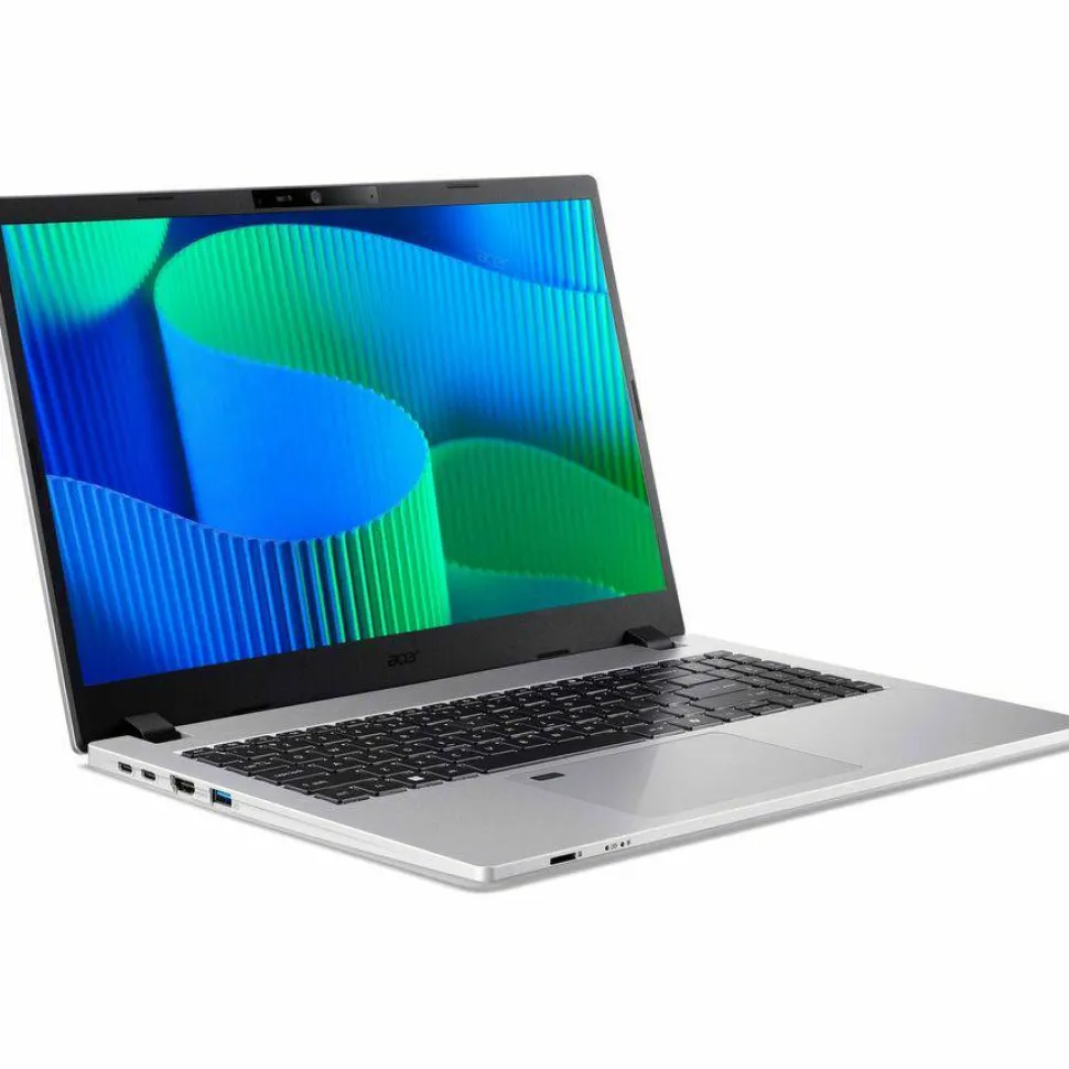 Acer TravelMate P2 15 TMP215-55 TMP215-55-59QK 15.6" Notebook - Full HD - 60 Hz - Intel Core 5 120U - 16 GB - 512 GB SSD - English Keyboard - Silver