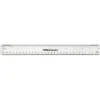Acrylic Ruler, 12", Clear