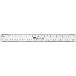 Acrylic Ruler, 12", Clear