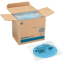ActiveAire Low Splash Deodorizer Urinal Screen, Coastal Breeze, Pack Of 12