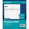 Adams Carbonless Purchase Order Book, 8 3/8" x 10 11/16", 3-Part, 50 Set Pad
