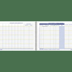 Adams Check Payment And Deposit Register, 8 1/2