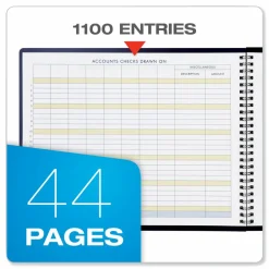 Adams Check Payment And Deposit Register, 8 1/2