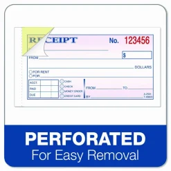 Adams Money/Rent Receipt Book, 5 3/8