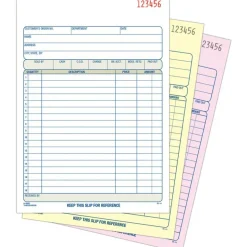 Adams Multipart Sales Order Pad, Three-Part Carbonless, 5.56 x 7.94, 50 Forms Total