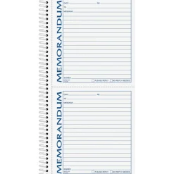 Adams 2-Part Spiral Memo Book, 5 1/4