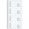 Adams Phone Message Books, 11" x 5 1/2", 100 Pages, White/Canary Yellow, Pack Of 2
