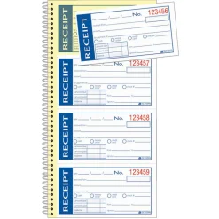 Adams Write N' Stick Receipt Book, 5 1/4