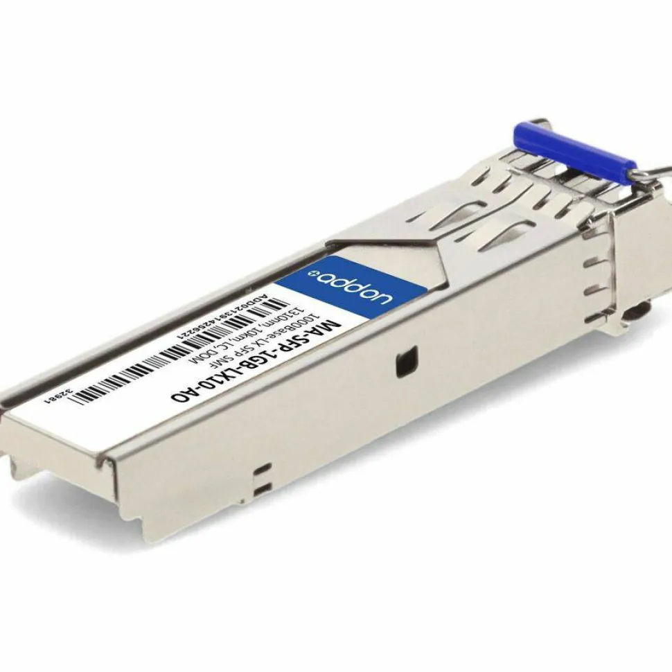 AddOn Cisco Meraki MA-SFP-1GB-LX10 Compatible TAA 1000Base-LX SFP Transceiver (SMF, 1310nm, 10km, LC, DOM)