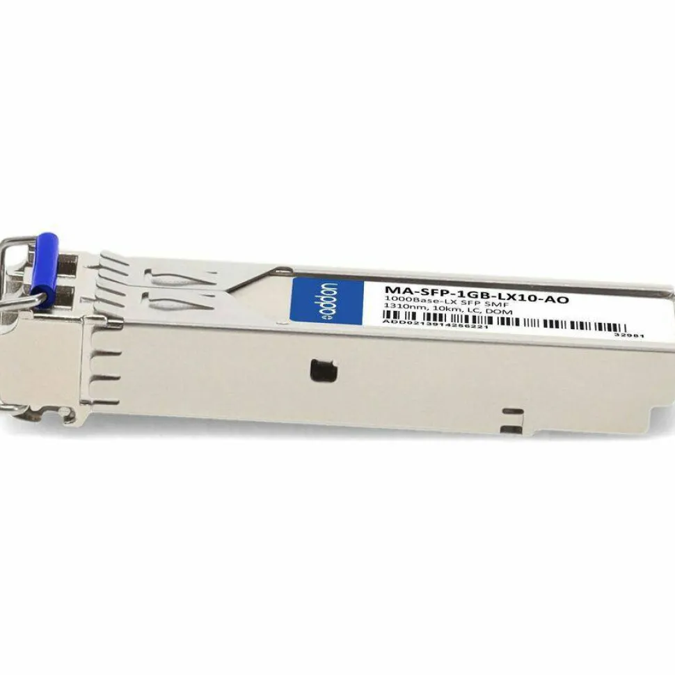 AddOn Cisco Meraki MA-SFP-1GB-LX10 Compatible TAA 1000Base-LX SFP Transceiver (SMF, 1310nm, 10km, LC, DOM)