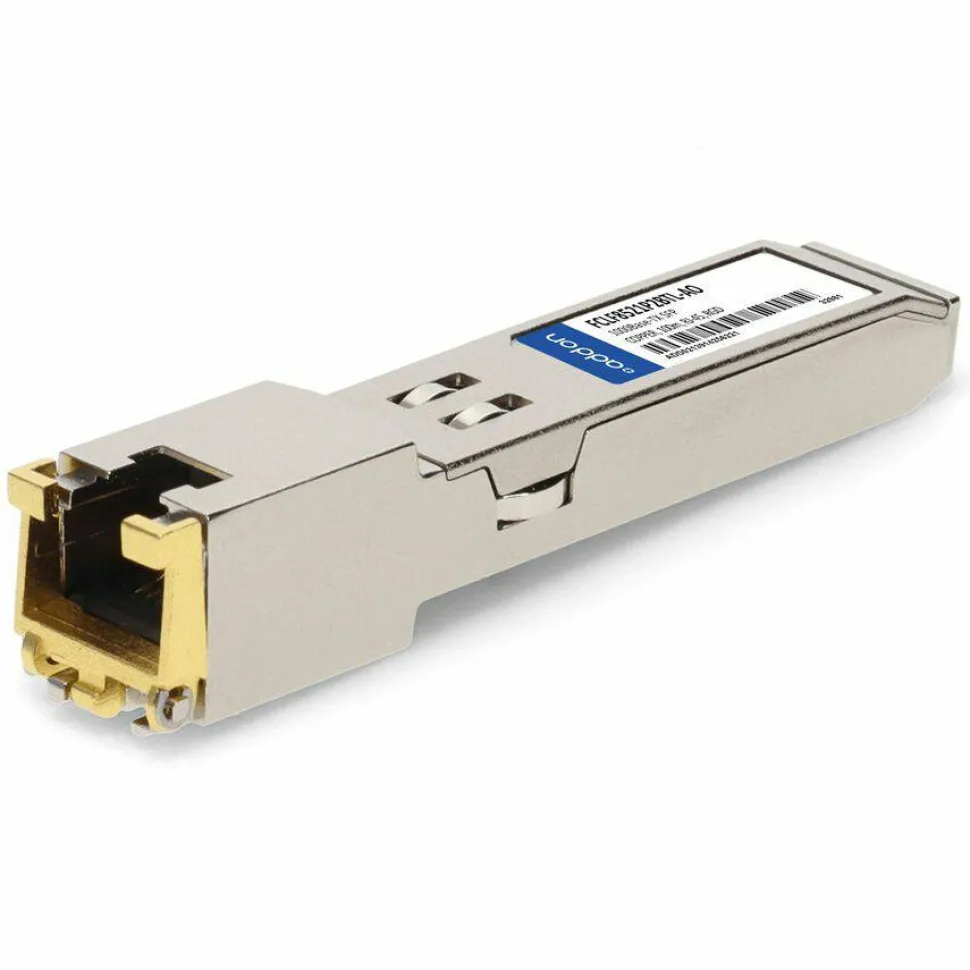 AddOn Finisar FCLF8521P2BTL Compatible TAA 10/100/1000Base-TX SFP Transceiver (Copper, 100m, RJ-45, -40 to 85C)