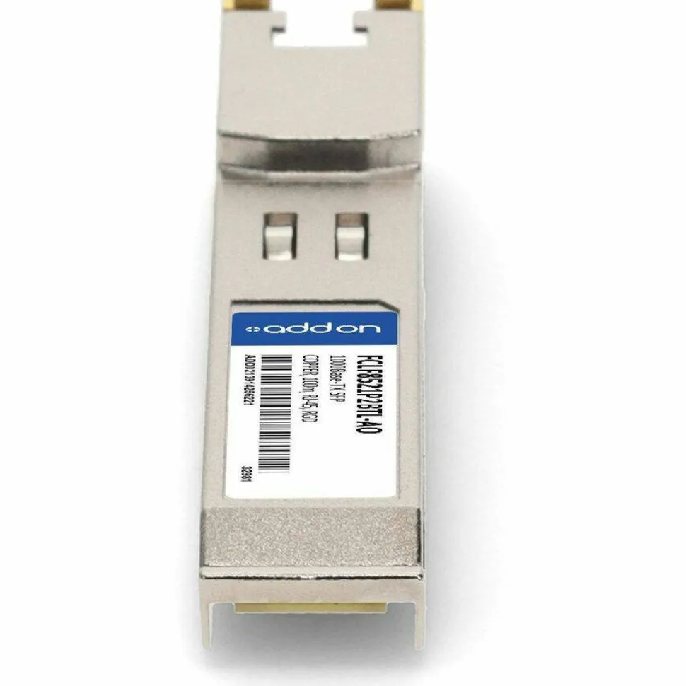 AddOn Finisar FCLF8521P2BTL Compatible TAA 10/100/1000Base-TX SFP Transceiver (Copper, 100m, RJ-45, -40 to 85C)