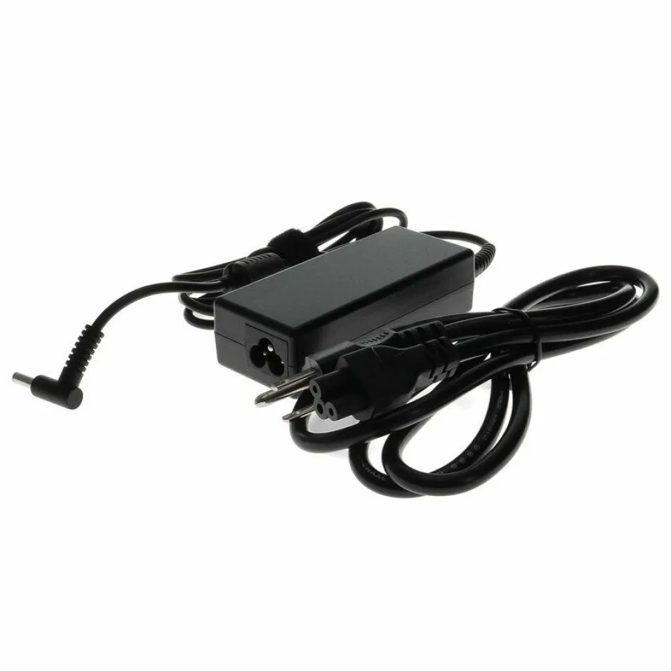 AddOn HP 710412-001 Compatible 65W 19V at 3.33A Black 4.5 mm x 3.0 mm Laptop Power Adapter and Cable