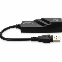 AddOn Lenovo 4X90E51405 Compatible USB A 3.0 Male to RJ-45 Female Black Adapter