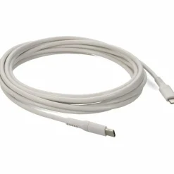 AddOn 1.0m (3.3ft) USB C 3.1 Male to Lightning Male White Sync and Charge Cable