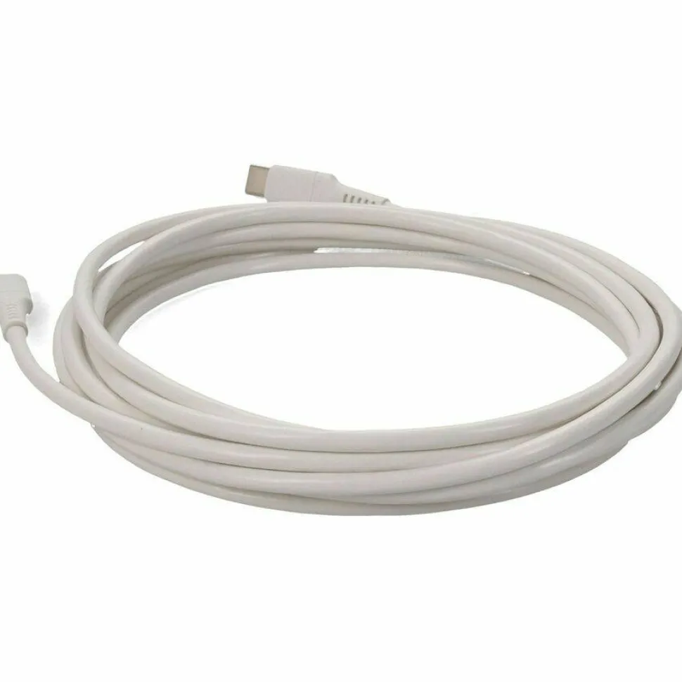 AddOn 1.0m (3.3ft) USB C 3.1 Male to Lightning Male White Sync and Charge Cable