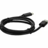 AddOn 1.0m (3.3ft) USB C 3.1 Male to USB A 3.0 Male Black Cable