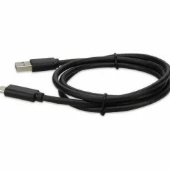 AddOn 1.0m (3.3ft) USB C 3.1 Male to USB A 3.0 Male Black Cable