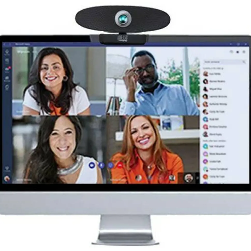 Adesso CyberTrack C100 Webcam - 8 Megapixel - 30 fps - USB 2.0
