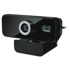 Adesso CyberTrack 6S Webcam - 8 Megapixel - 30 fps - USB 2.0 - TAA Compliant