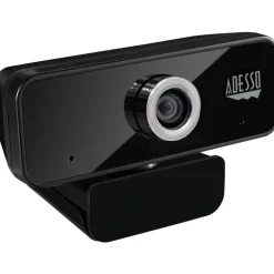Adesso CyberTrack 6S Webcam - 8 Megapixel - 30 fps - USB 2.0 - TAA Compliant