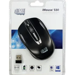 Adesso iMouse S50 - 2.4GHz Wireless Mini Mouse