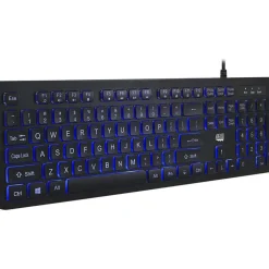 Adesso Large Print Illuminated Desktop Keyboard