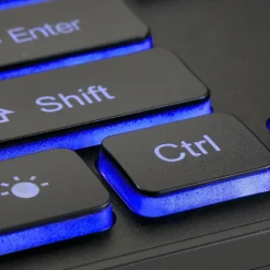 Adesso Large Print Illuminated Desktop Keyboard