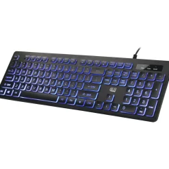 Adesso Large Print Illuminated Desktop Keyboard