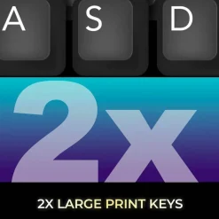 Adesso Multi-OS Mechanical Keyboard With CoPilot AI Hotkey