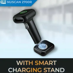 Adesso NuScan 2700R 2D Wireless Barcode Scanner with Charging Cradle