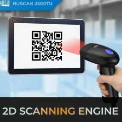 Adesso NuScan 2600U - Handheld 2D Barcode Scanner