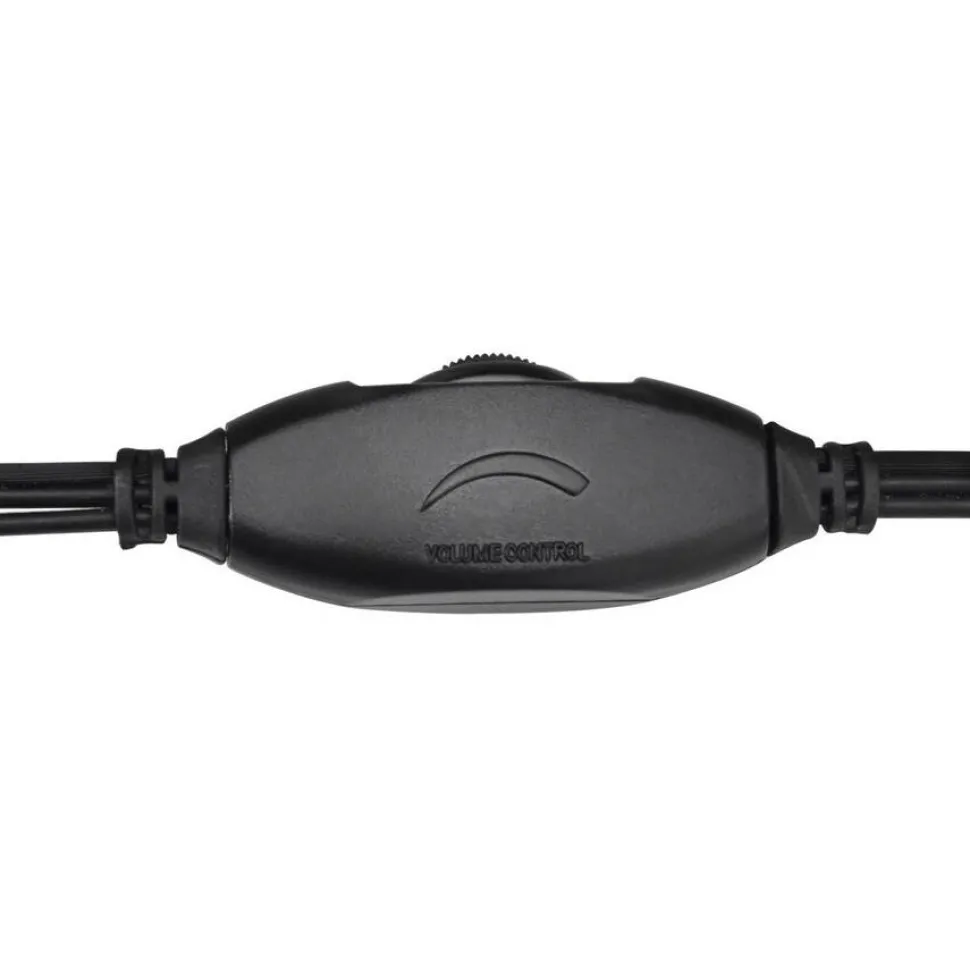 Adesso Xtream H4 - 3.5mm Stereo Headset with Microphone - Noise Cancelling - Wired- 6 ft cable- Lightweight