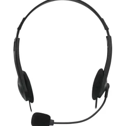 Adesso Xtream H4 - 3.5mm Stereo Headset with Microphone - Noise Cancelling - Wired- 6 ft cable- Lightweight