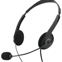 Adesso Xtream H4 - 3.5mm Stereo Headset with Microphone - Noise Cancelling - Wired- 6 ft cable- Lightweight