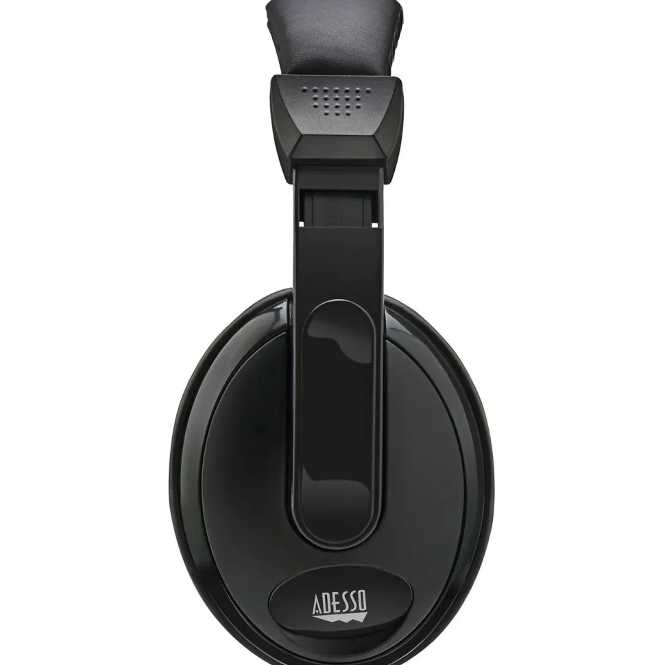 Adesso Xtream H5 - 3.5mm Stereo Headset with Microphone - Noise Cancelling - Wired- Lightweight