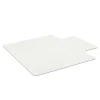 Advantage Commercial Pile Chair Mat with Lip, 36" x 48", Clear