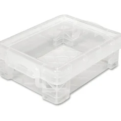 Advantus Super Stacker Crayon Storage Box, 4 4/5