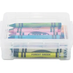 Advantus Super Stacker Crayon Storage Box, 4 4/5