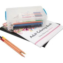 Advantus Super Stacker Large Pencil Box, 9
